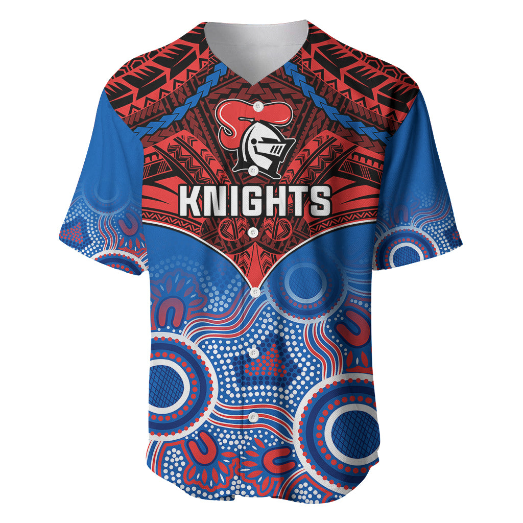personalised-knights-rugby-baseball-jersey-aboriginal-mix-polynesian-pattern