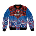 personalised-knights-rugby-bomber-jacket-aboriginal-mix-polynesian-pattern