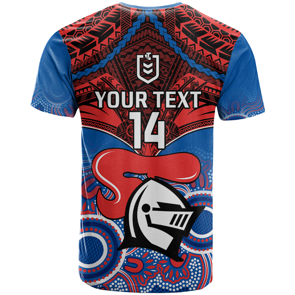 personalised-knights-rugby-t-shirt-aboriginal-mix-polynesian-pattern