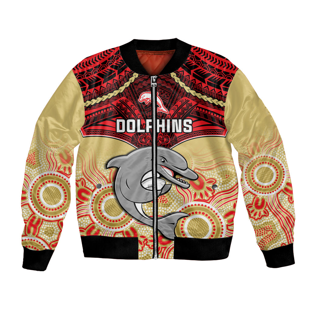 dolphins-rugby-bomber-jacket-aboriginal-mix-polynesian-pattern