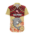 dolphins-rugby-hawaiian-shirt-aboriginal-mix-polynesian-pattern