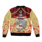dolphins-rugby-sleeve-zip-bomber-jacket-aboriginal-mix-polynesian-pattern