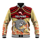 personalised-dolphins-rugby-baseball-jacket-aboriginal-mix-polynesian-pattern