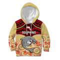 personalised-dolphins-rugby-kid-hoodie-aboriginal-mix-polynesian-pattern