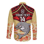 personalised-dolphins-rugby-long-sleeve-button-shirt-aboriginal-mix-polynesian-pattern
