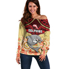 personalised-dolphins-rugby-off-shoulder-sweater-aboriginal-mix-polynesian-pattern