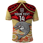 personalised-dolphins-rugby-polo-shirt-aboriginal-mix-polynesian-pattern
