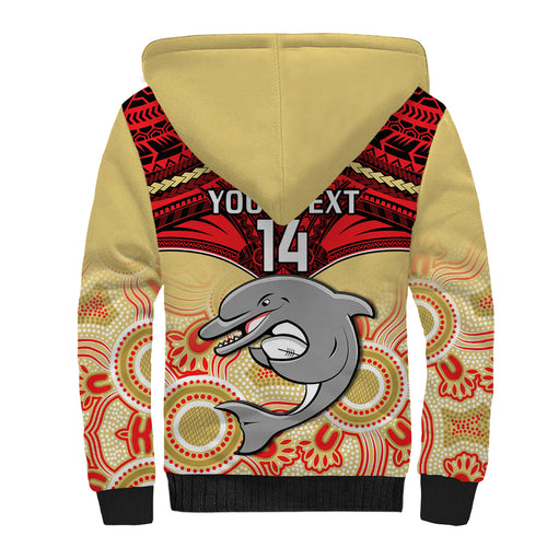 personalised-dolphins-rugby-sherpa-hoodie-aboriginal-mix-polynesian-pattern