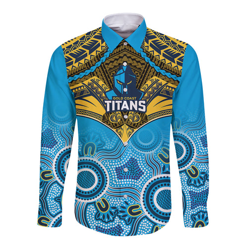 titans-rugby-long-sleeve-button-shirt-aboriginal-mix-polynesian-pattern
