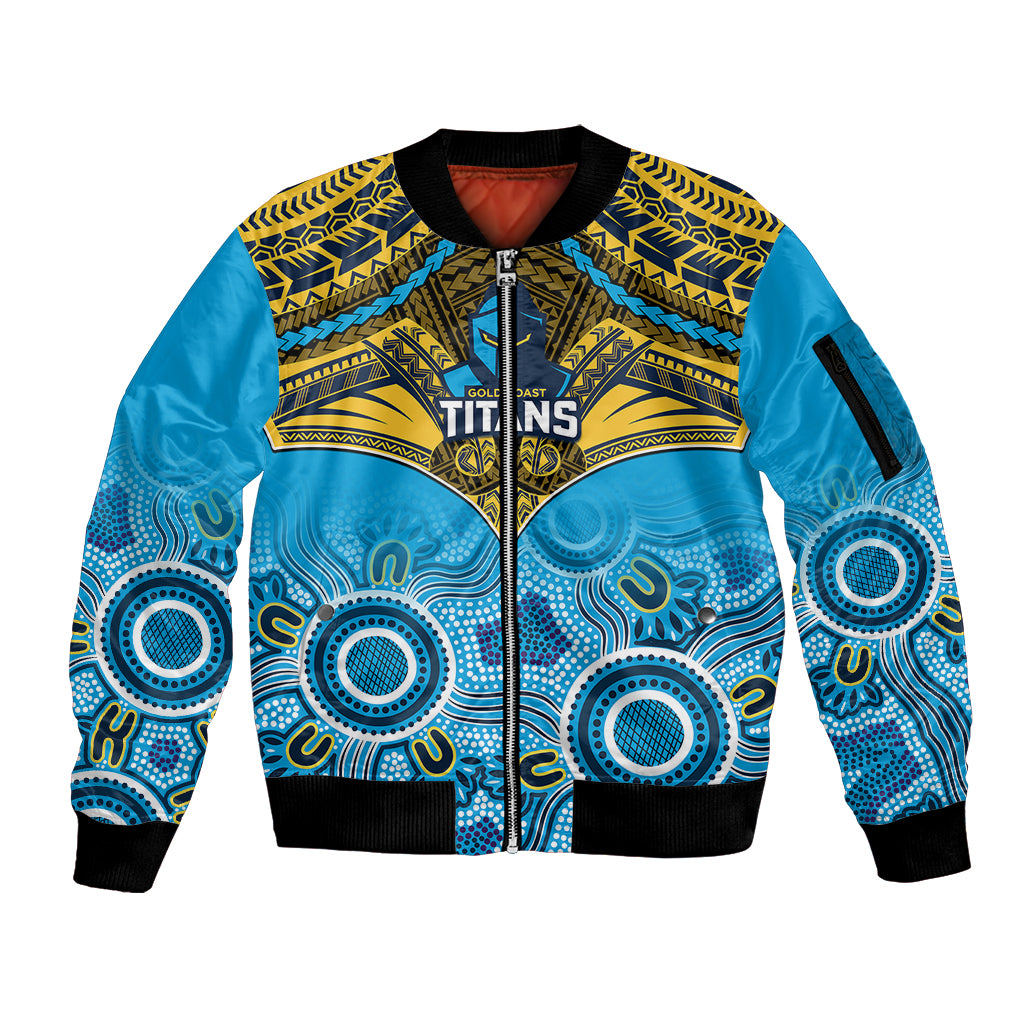 titans-rugby-sleeve-zip-bomber-jacket-aboriginal-mix-polynesian-pattern
