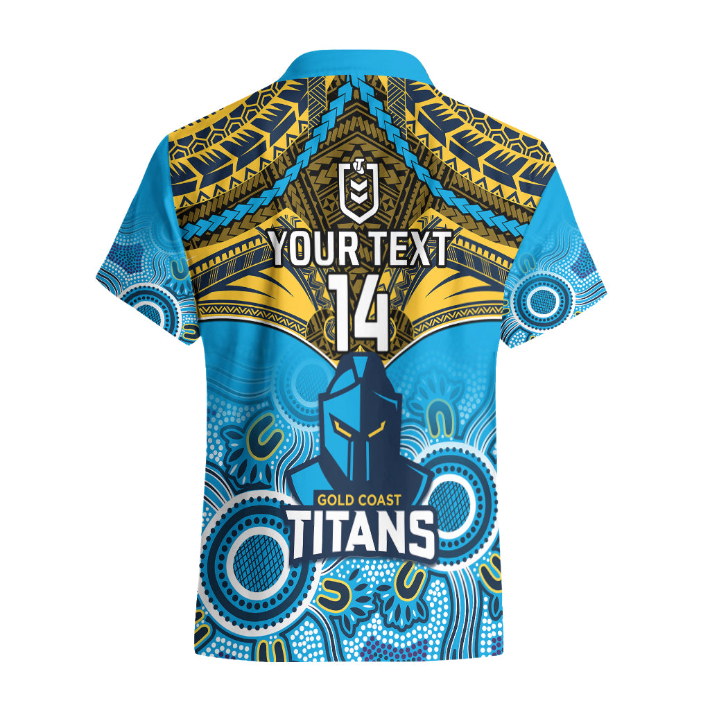 personalised-titans-rugby-hawaiian-shirt-aboriginal-mix-polynesian-pattern
