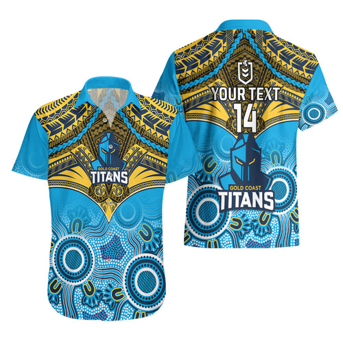 personalised-titans-rugby-hawaiian-shirt-aboriginal-mix-polynesian-pattern