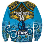 personalised-titans-rugby-sweatshirt-aboriginal-mix-polynesian-pattern