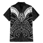 Kia Kaha Te Reo Maori Family Matching Mermaid Dress and Hawaiian Shirt Aotearoa Hei Tiki With Hongi