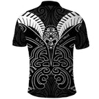 Kia Kaha Te Reo Maori Polo Shirt Aotearoa Hei Tiki With Hongi