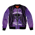 Personalised New Zealand Suffrage Day Bomber Jacket Maori Tattoo Galaxy Vibe - Aussie Hoodie