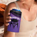 Personalised New Zealand Suffrage Day 4 in 1 Can Cooler Tumbler Maori Tattoo Galaxy Vibe - Aussie Hoodie