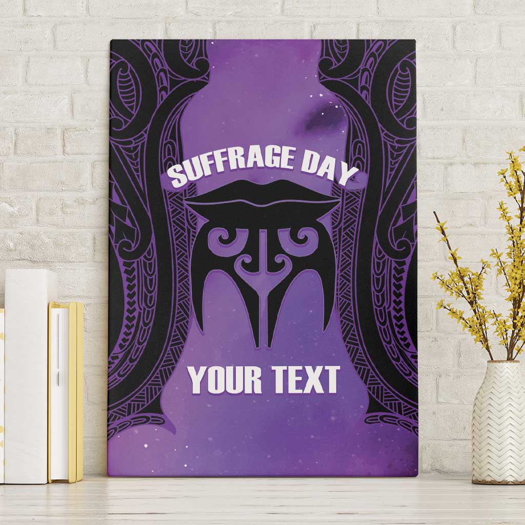Personalised New Zealand Suffrage Day Canvas Wall Art Maori Tattoo Galaxy Vibe - Aussie Hoodie