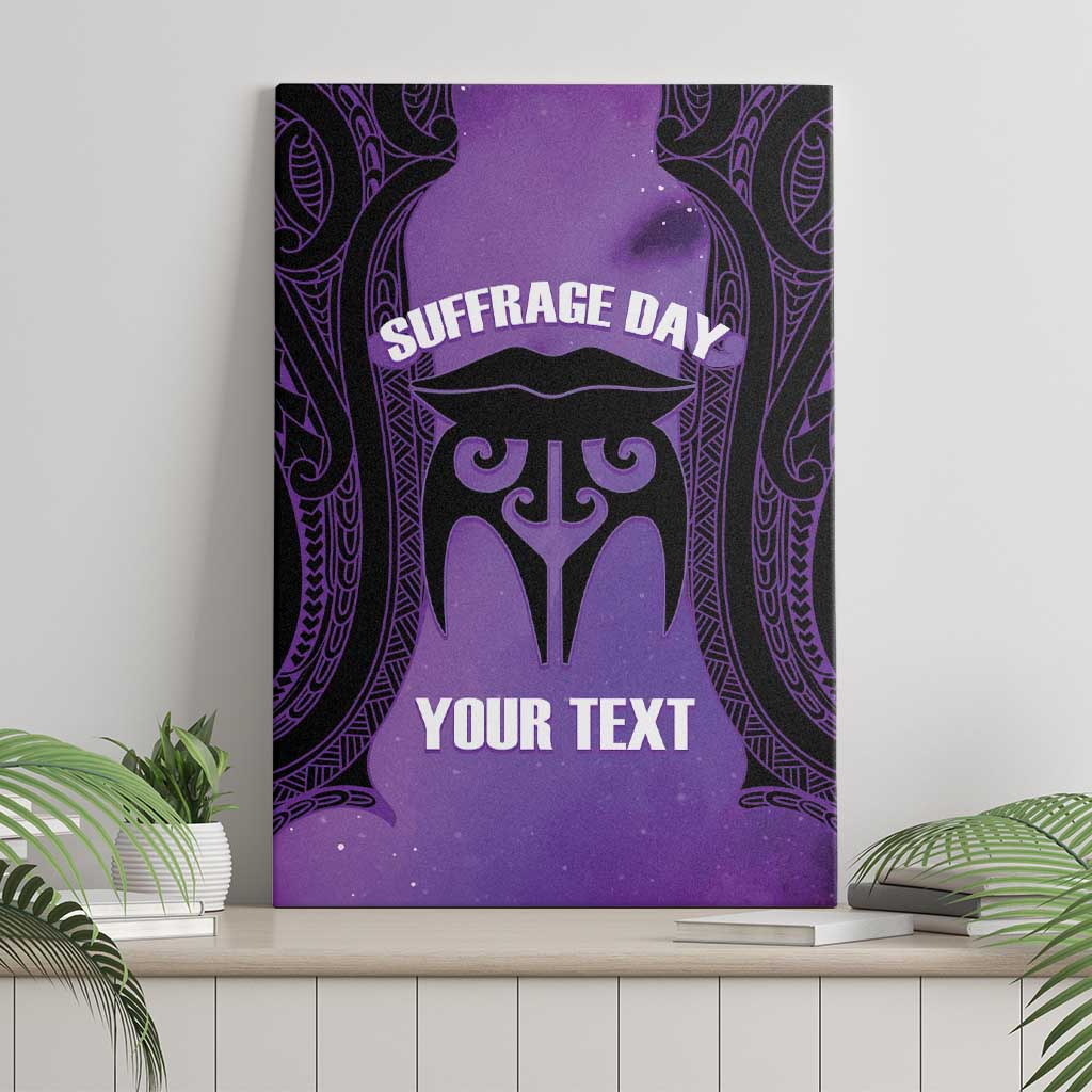 Personalised New Zealand Suffrage Day Canvas Wall Art Maori Tattoo Galaxy Vibe - Aussie Hoodie