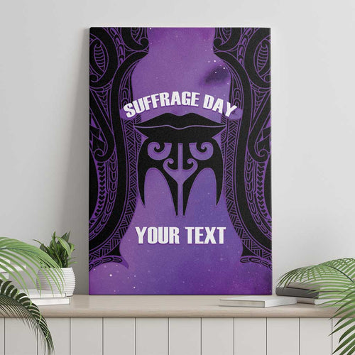 Personalised New Zealand Suffrage Day Canvas Wall Art Maori Tattoo Galaxy Vibe - Aussie Hoodie