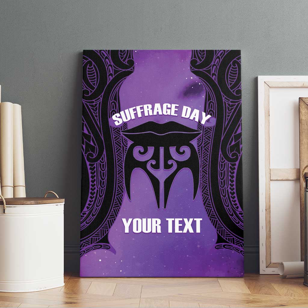 Personalised New Zealand Suffrage Day Canvas Wall Art Maori Tattoo Galaxy Vibe - Aussie Hoodie