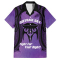 Personalised New Zealand Suffrage Day Family Matching Long Sleeve Bodycon Dress and Hawaiian Shirt Maori Tattoo Galaxy Vibe - Aussie Hoodie