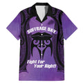 Personalised New Zealand Suffrage Day Family Matching Mermaid Dress and Hawaiian Shirt Maori Tattoo Galaxy Vibe - Aussie Hoodie