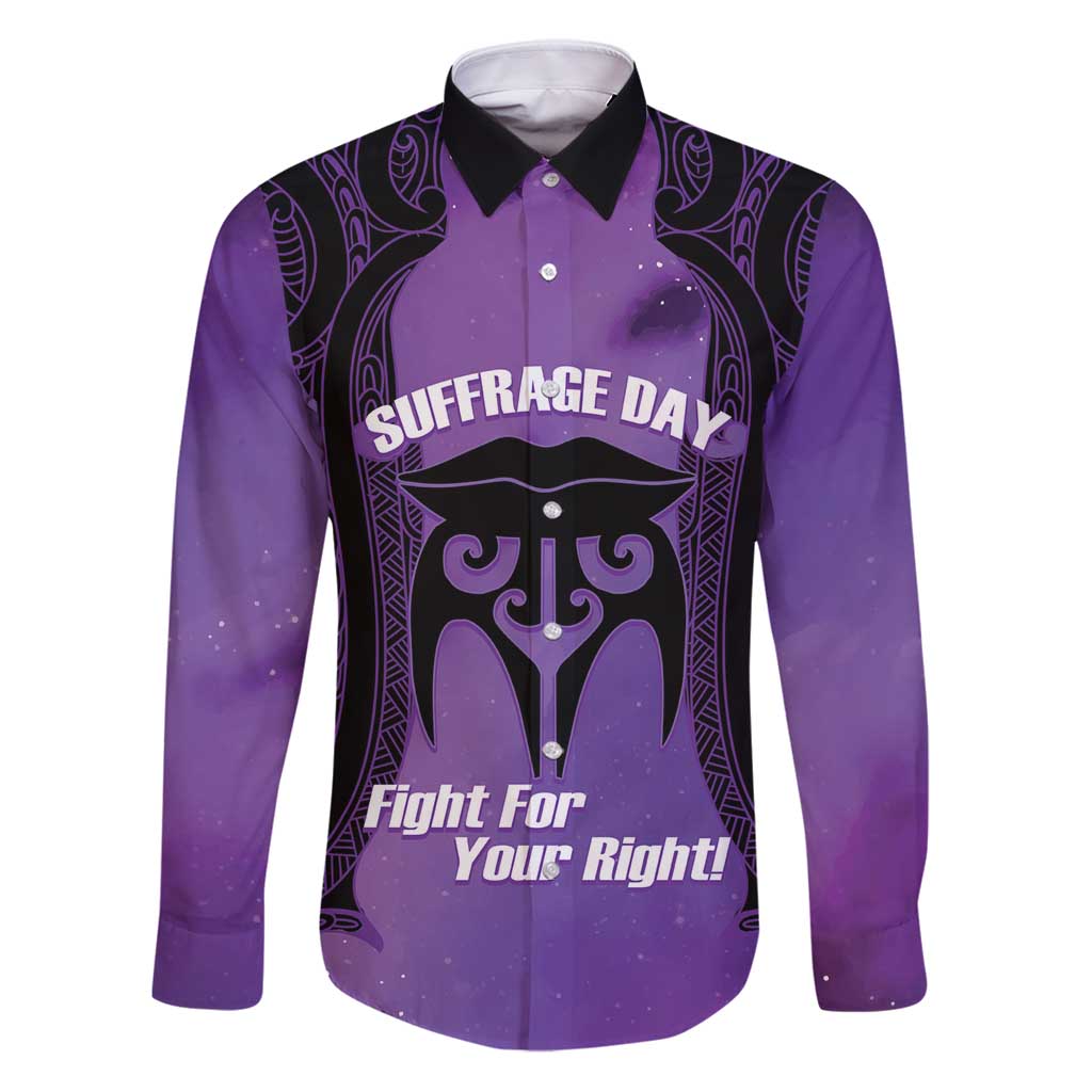 Personalised New Zealand Suffrage Day Family Matching Puletasi and Hawaiian Shirt Maori Tattoo Galaxy Vibe - Aussie Hoodie