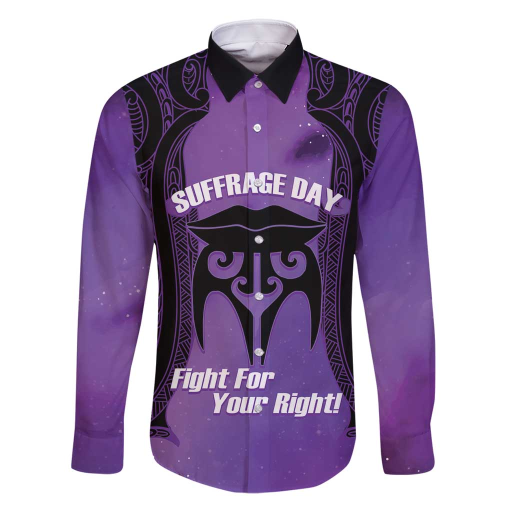 Personalised New Zealand Suffrage Day Family Matching Summer Maxi Dress and Hawaiian Shirt Maori Tattoo Galaxy Vibe - Aussie Hoodie