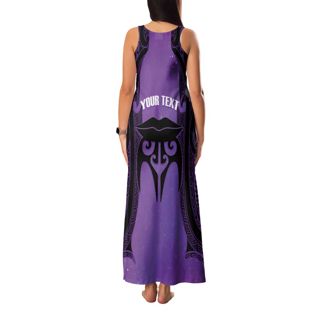 Personalised New Zealand Suffrage Day Family Matching Tank Maxi Dress and Hawaiian Shirt Maori Tattoo Galaxy Vibe - Aussie Hoodie