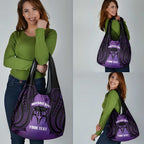 Personalised New Zealand Suffrage Day Grocery Bag Maori Tattoo Galaxy Vibe - Aussie Hoodie