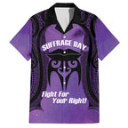 Personalised New Zealand Suffrage Day Hawaiian Shirt Maori Tattoo Galaxy Vibe - Aussie Hoodie