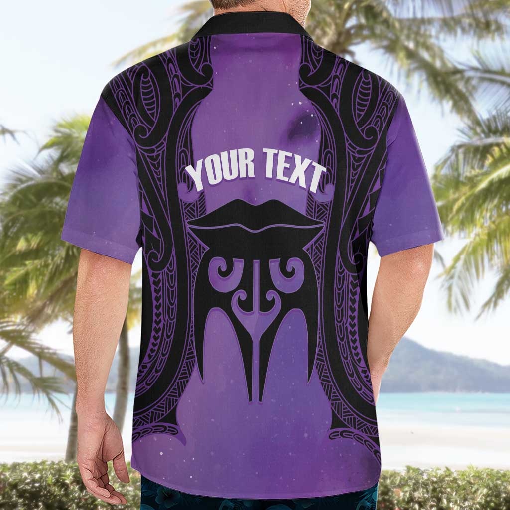 Personalised New Zealand Suffrage Day Hawaiian Shirt Maori Tattoo Galaxy Vibe - Aussie Hoodie