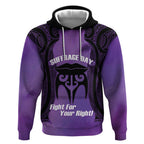 Personalised New Zealand Suffrage Day Hoodie Maori Tattoo Galaxy Vibe - Aussie Hoodie