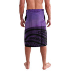 Personalised New Zealand Suffrage Day Lavalava Maori Tattoo Galaxy Vibe - Aussie Hoodie