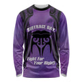 Personalised New Zealand Suffrage Day Long Sleeve Shirt Maori Tattoo Galaxy Vibe - Aussie Hoodie