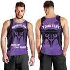 Personalised New Zealand Suffrage Day Men Tank Top Maori Tattoo Galaxy Vibe - Aussie Hoodie