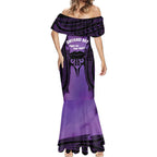 Personalised New Zealand Suffrage Day Mermaid Dress Maori Tattoo Galaxy Vibe - Aussie Hoodie
