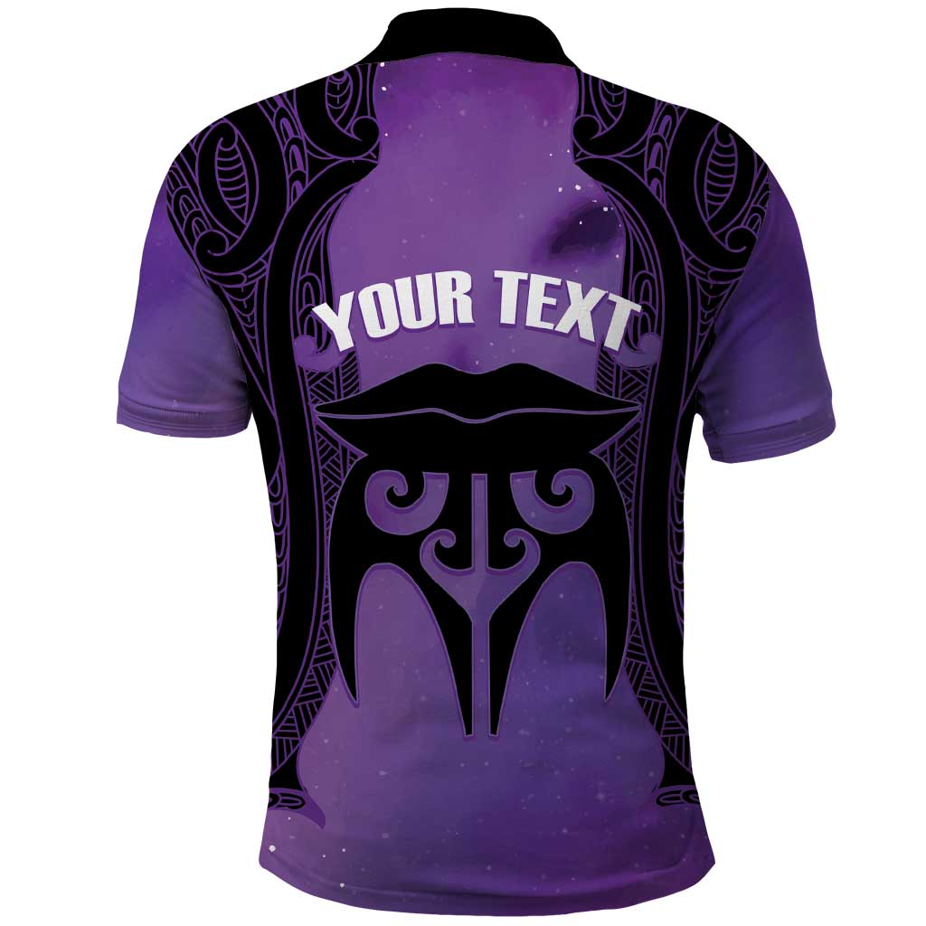 Personalised New Zealand Suffrage Day Polo Shirt Maori Tattoo Galaxy Vibe - Aussie Hoodie