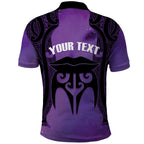 Personalised New Zealand Suffrage Day Polo Shirt Maori Tattoo Galaxy Vibe - Aussie Hoodie