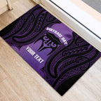 Personalised New Zealand Suffrage Day Rubber Doormat Maori Tattoo Galaxy Vibe - Aussie Hoodie