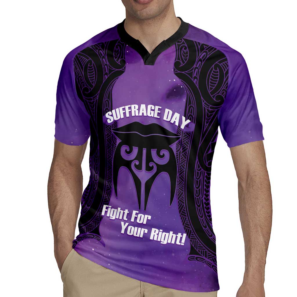 Personalised New Zealand Suffrage Day Rugby Jersey Maori Tattoo Galaxy Vibe - Aussie Hoodie