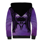 Personalised New Zealand Suffrage Day Sherpa Hoodie Maori Tattoo Galaxy Vibe - Aussie Hoodie