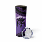 Personalised New Zealand Suffrage Day Skinny Tumbler Maori Tattoo Galaxy Vibe - Aussie Hoodie