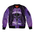 Personalised New Zealand Suffrage Day Sleeve Zip Bomber Jacket Maori Tattoo Galaxy Vibe - Aussie Hoodie