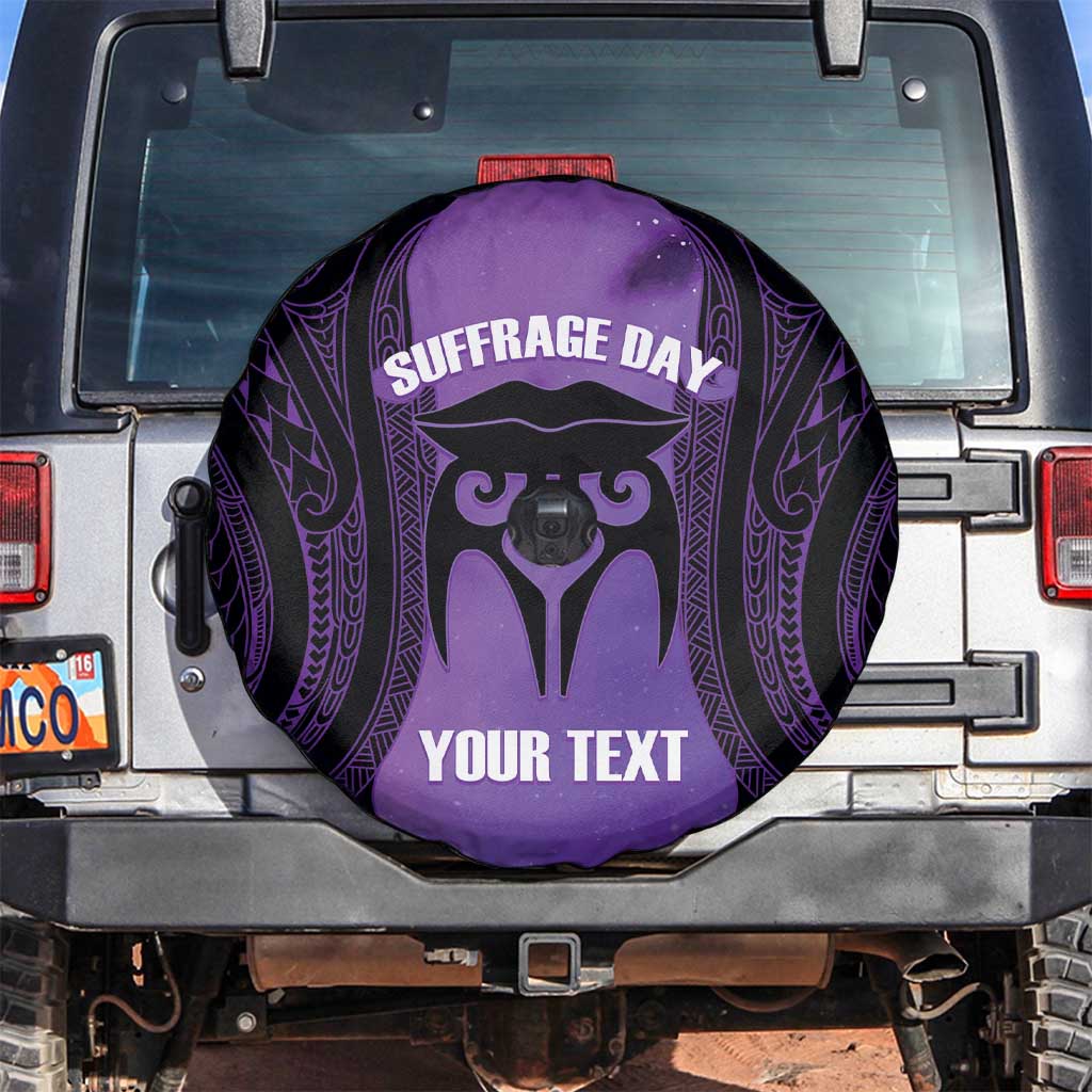 Personalised New Zealand Suffrage Day Spare Tire Cover Maori Tattoo Galaxy Vibe - Aussie Hoodie