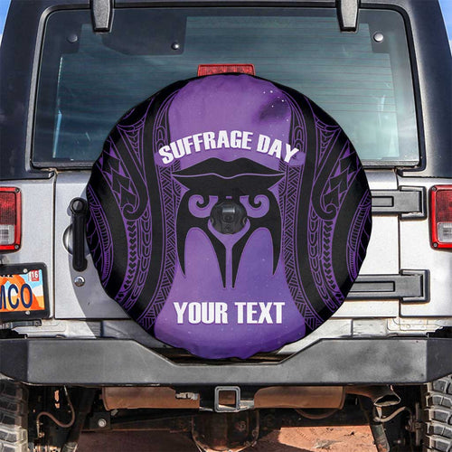 Personalised New Zealand Suffrage Day Spare Tire Cover Maori Tattoo Galaxy Vibe - Aussie Hoodie