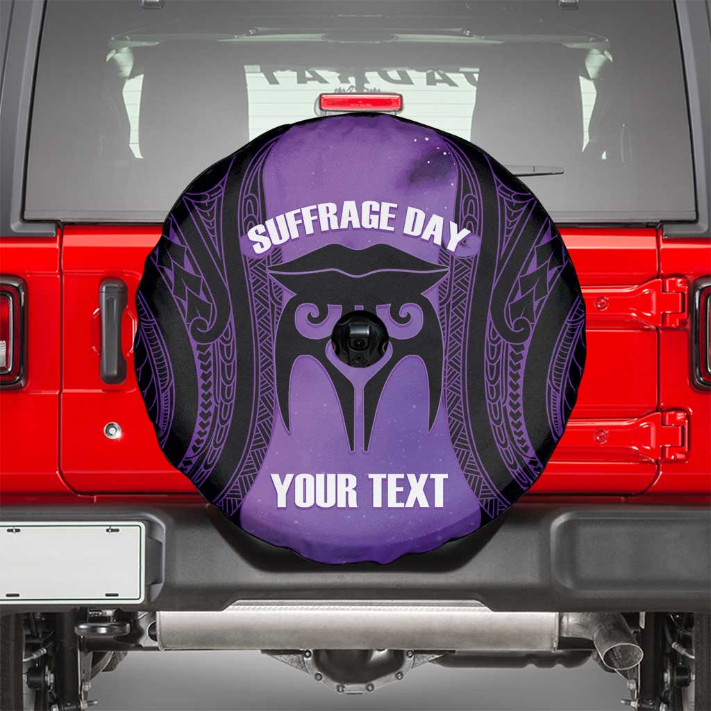 Personalised New Zealand Suffrage Day Spare Tire Cover Maori Tattoo Galaxy Vibe - Aussie Hoodie