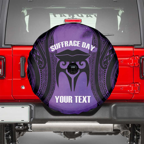 Personalised New Zealand Suffrage Day Spare Tire Cover Maori Tattoo Galaxy Vibe - Aussie Hoodie
