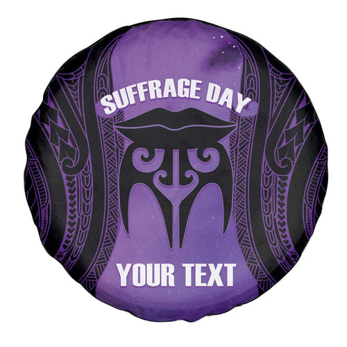 Personalised New Zealand Suffrage Day Spare Tire Cover Maori Tattoo Galaxy Vibe - Aussie Hoodie